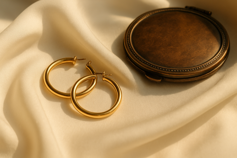 Styling Gold Hoop Earrings for Romantic Dinner Dates