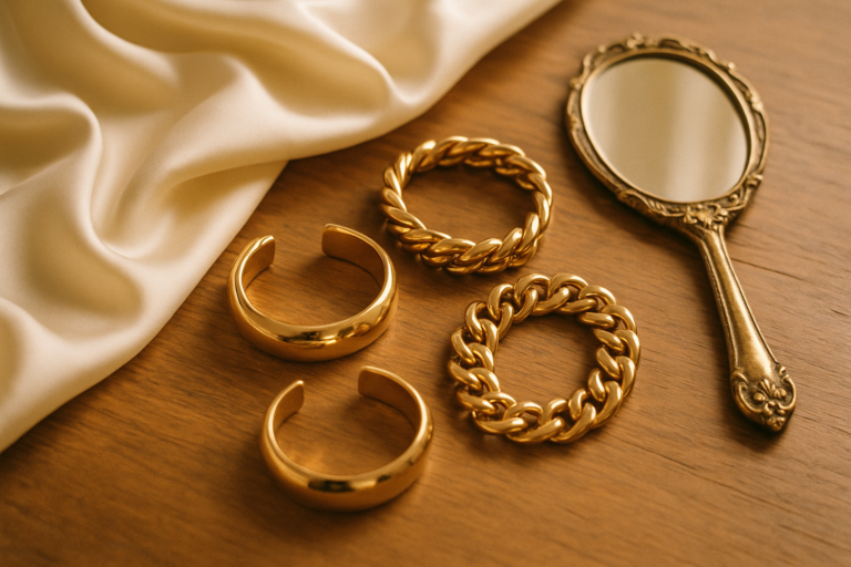 How to Style Chunky Gold Bracelets: Easy Everyday Tips